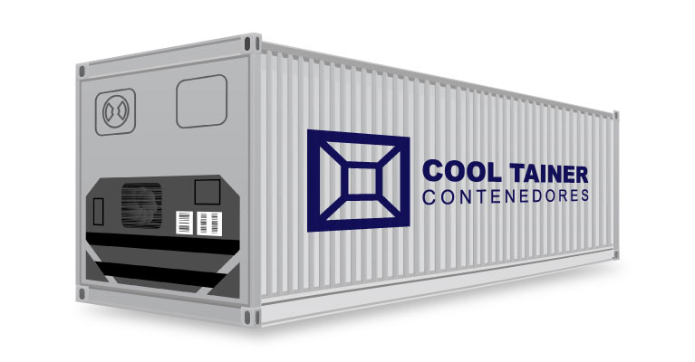 Reefer o contenedor refrigerado de 40 pies "High Cube" Cool Tainer Reefer o contenedor refrigerado de 40 pies "High Cube"